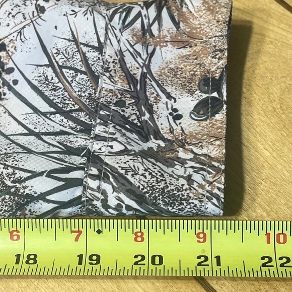 Game Guard Camouflage Button Down Shirt Vented Long Sleeve EXCELLENT CONDITION - Picture 8 of 15